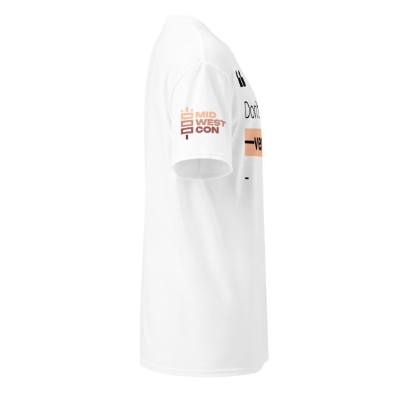 Don't trust AI, verify - DryBlend® White T-Shirt - Image 3